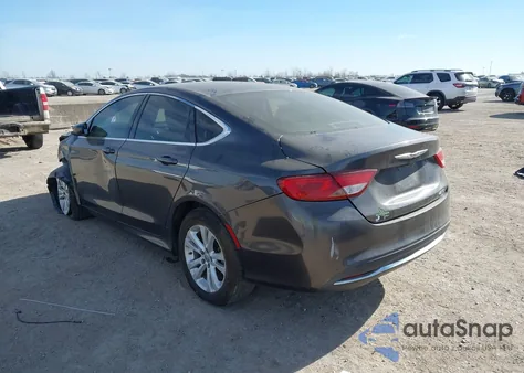 2015 Chrysler 200 Limited from USA, damaged, VIN 1C3CCCAB5FN573983